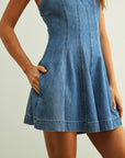 Dixie Denim Romper