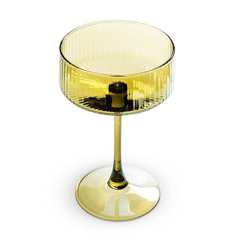 Lustre Tight Optic Cocktail Coupe-4 Assorted