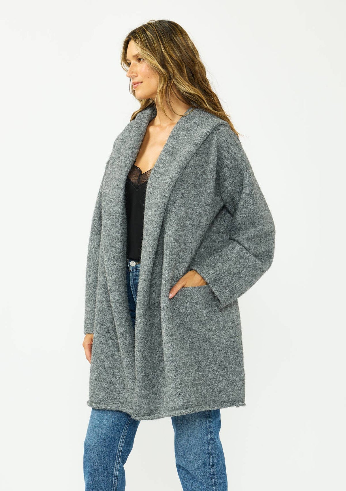 Jaymie Open Cardigan