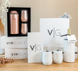 Wine Gift Sets with Glass Lined Wine Glasses