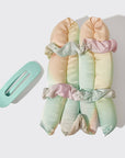 Holiday XL Satin Heatless Styling & Flat Lay Claw 4pc Set