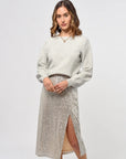 Karla Sequins Midi Skirt