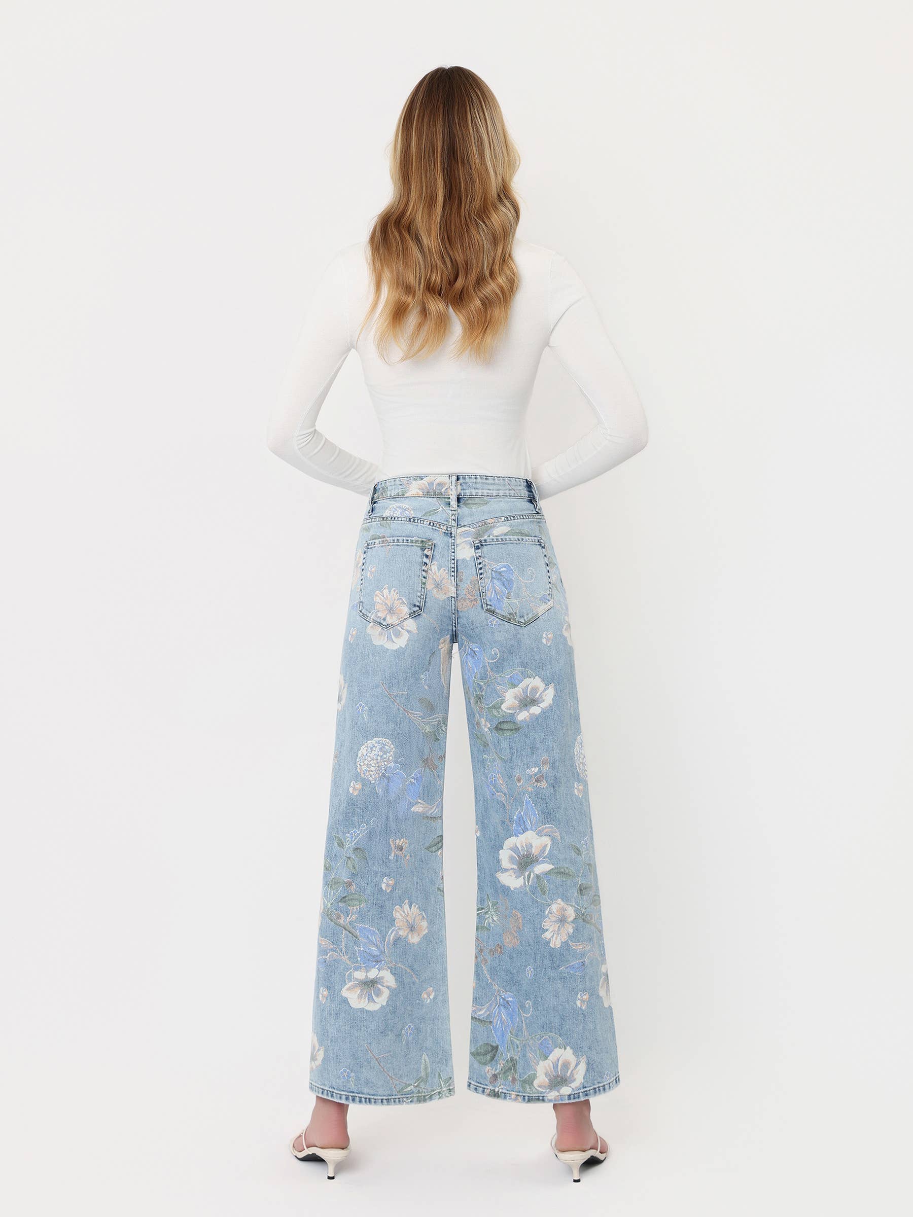 Poppy Floral High Rise