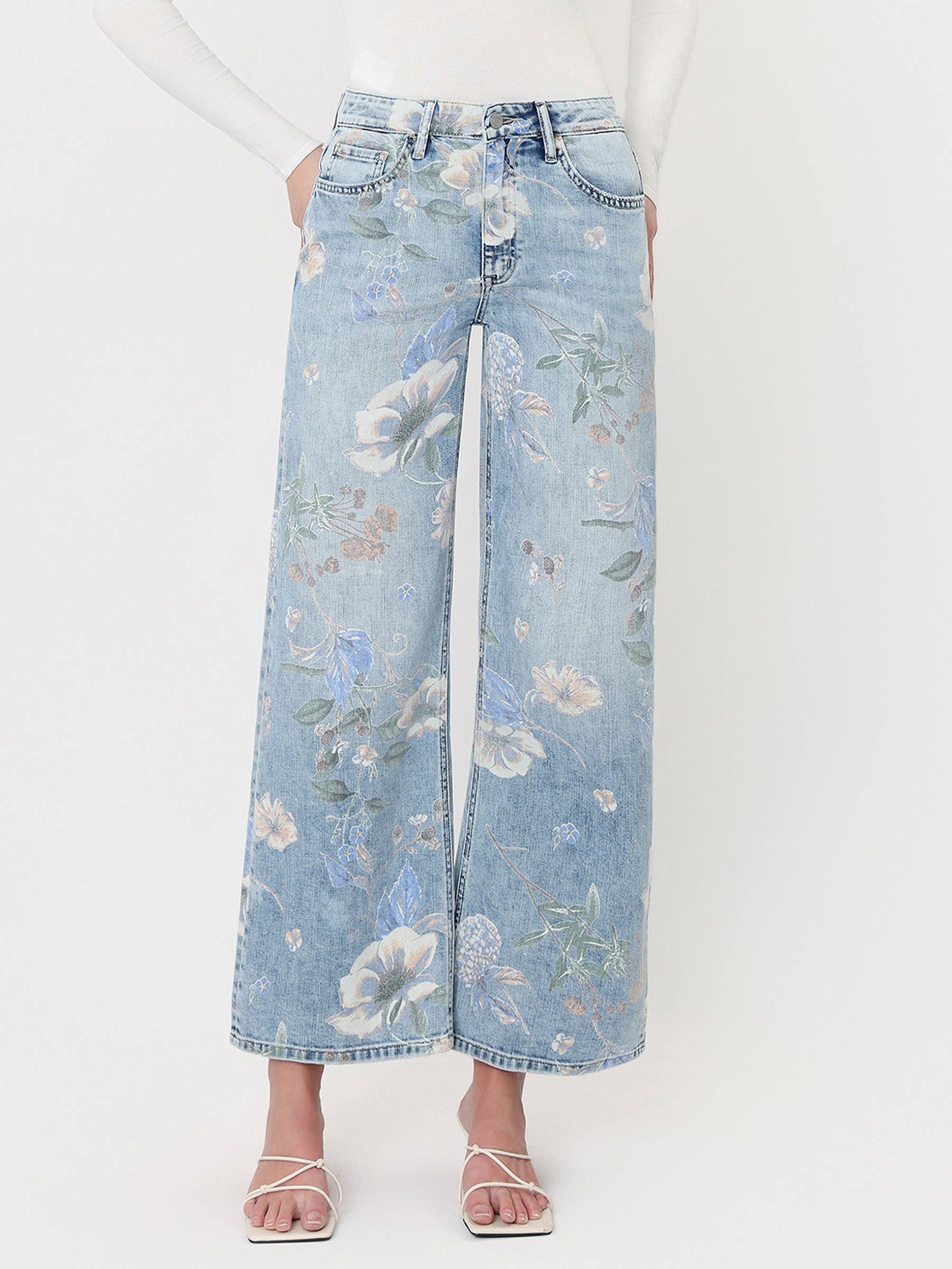 Poppy Floral High Rise