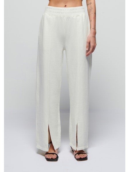 Lincoln Front Slit Knit Pant