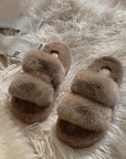 Fur Chunky Slippers