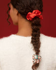 Holiday Scrunchies 3pc Set - Multi-color