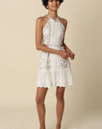 Elara Halter Mini Dress