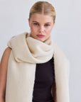 The Reykjavik Scarf Pebble Beige