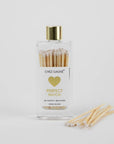Perfect Match - Wedding/Bridal Glass Bottle Safety Matches - White