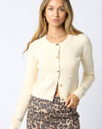 Taryn Knit Button Top