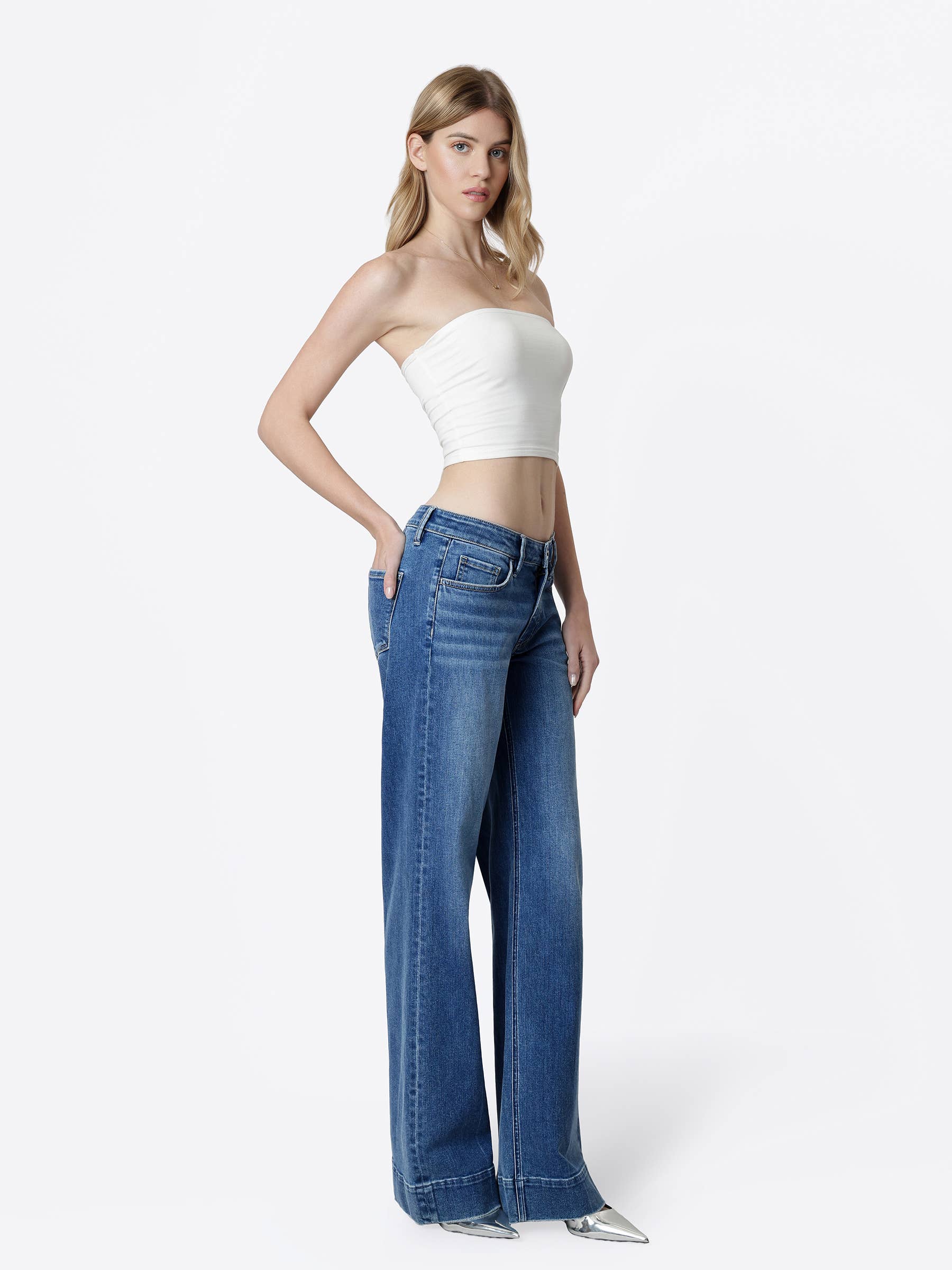 Lowell Low Rise Wide Leg