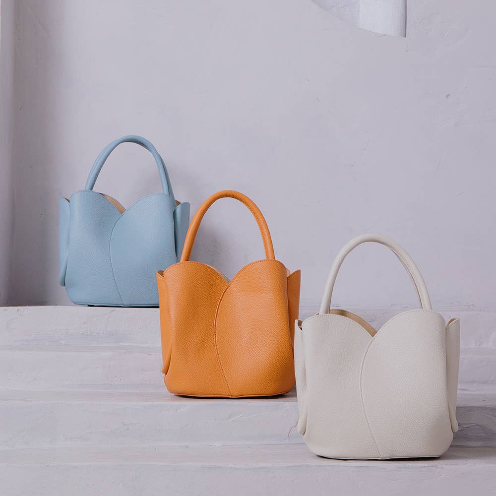 Tulip Bone Recycled Vegan Top Handle Bag – SANITY