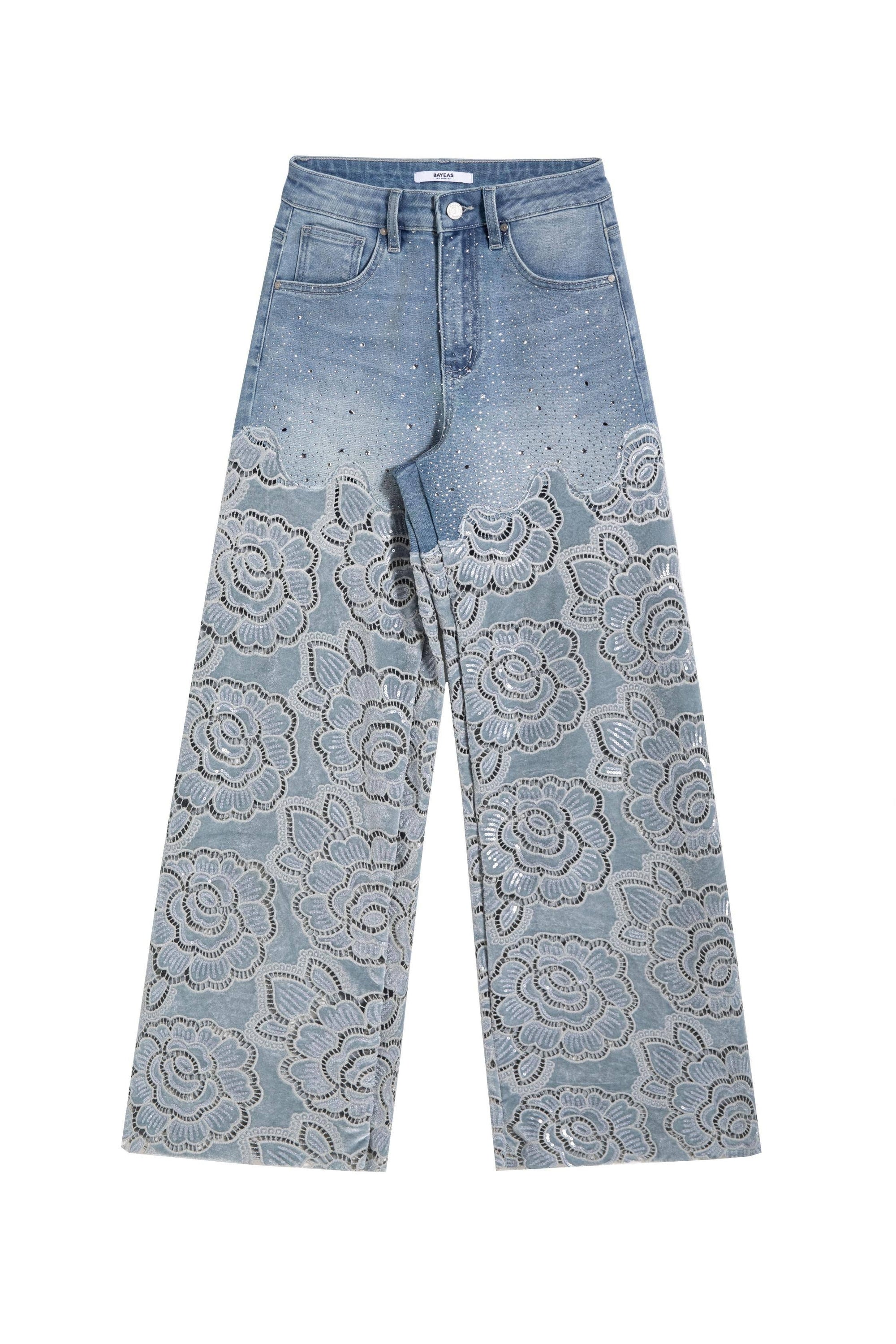 Shia Lace Detail Jeans