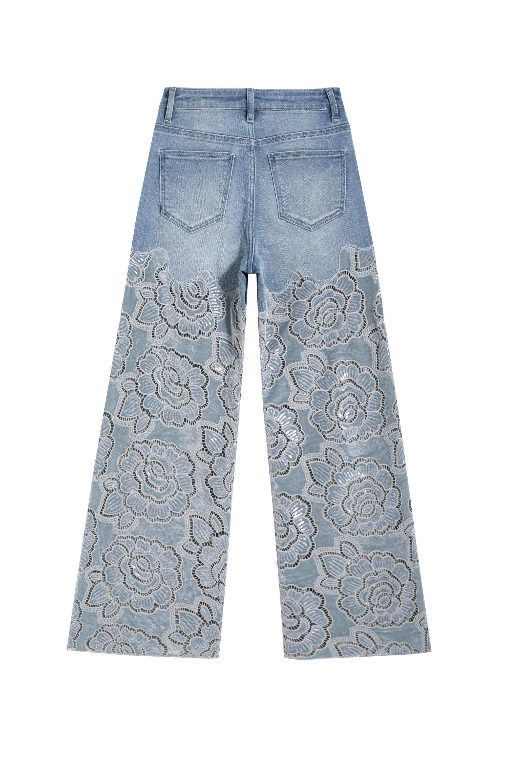 Shia Lace Detail Jeans