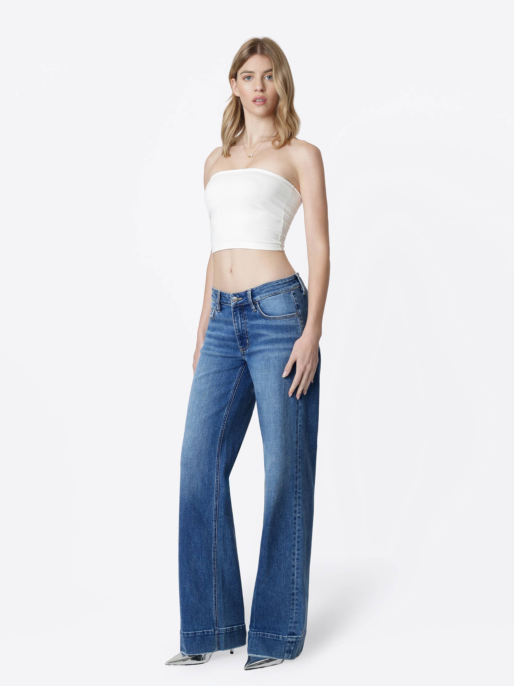 Lowell Low Rise Wide Leg