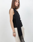Ruby Asymmetrical Scarf Blouse