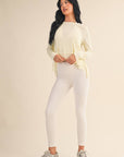 Candace Slub Long Sleeve Layering Top