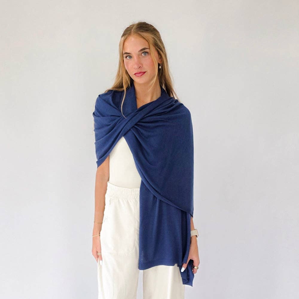 Catalina Cashmere Blend Travel Scarf