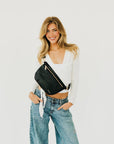 Diagonal Woven Westlyn Bum Bag