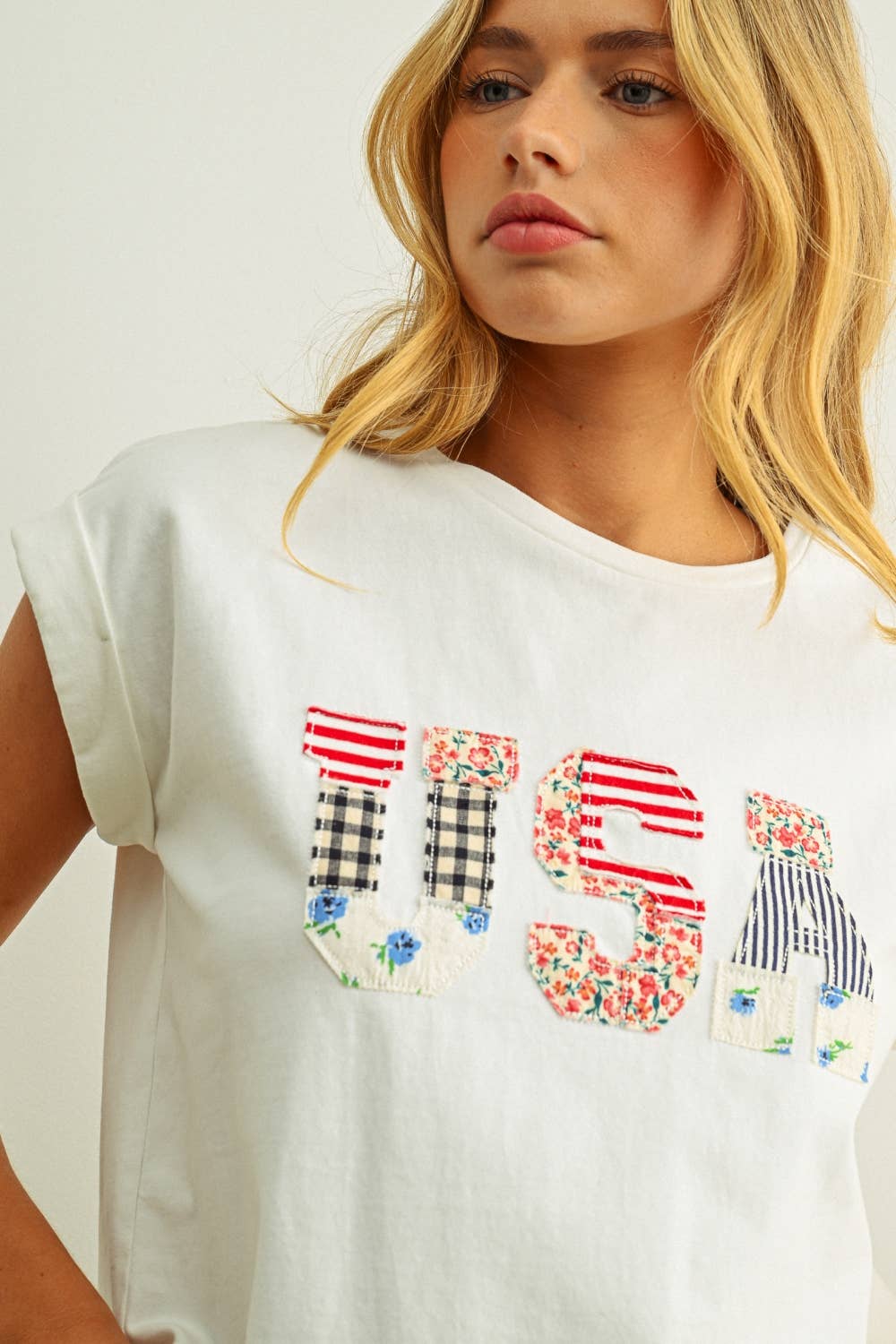 Presley USA Patchwork Tee