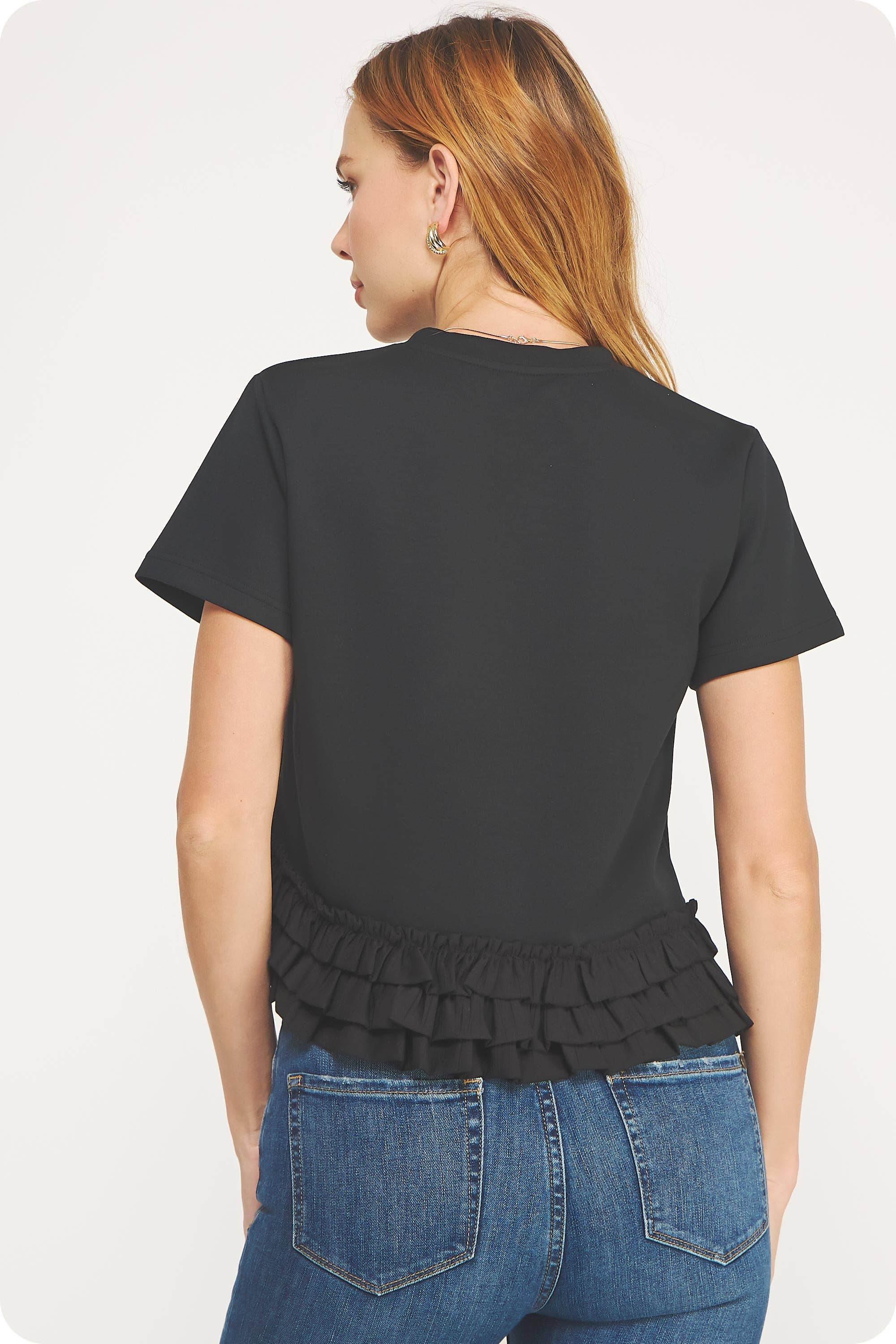 Tatum Ruffle Frill Top