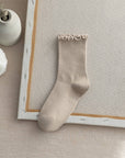 Flounce Ruffled Socks