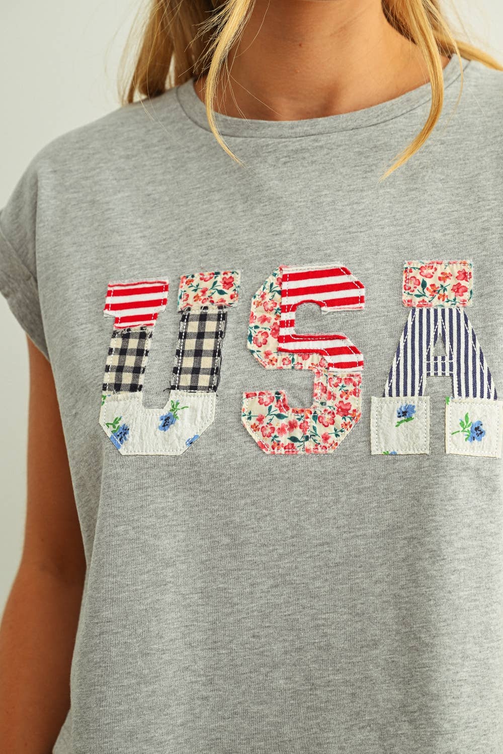 Presley USA Patchwork Tee