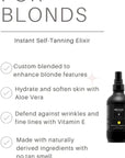 BRONZE FOR BLONDES Instant Self-Tanning Elixir