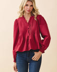 Carmella Button Down Blouse