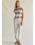 Marcello Linen Pleated Pant