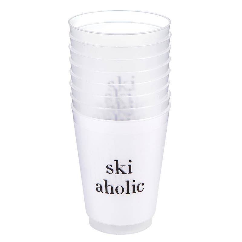 Face To Face Frost Cup Set - Ski aholic