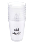 Face To Face Frost Cup Set - Ski aholic