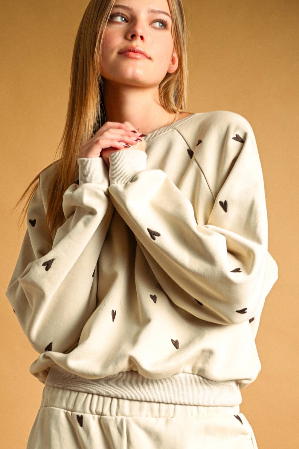 Sweetness Embroidered Sweatshirt