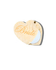 Hand-painted Bride Compact Mirror | Eco-Friendly