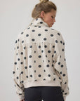 Cora Polka-Dot Half Zip