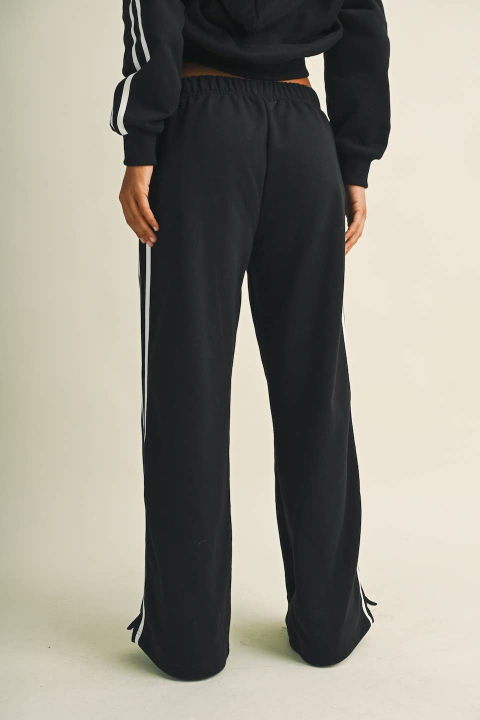 Side Stripe Low Waist Sweatpant