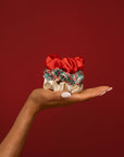 Holiday Scrunchies 3pc Set - Multi-color