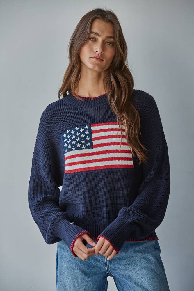 Freedom Flag Sweater
