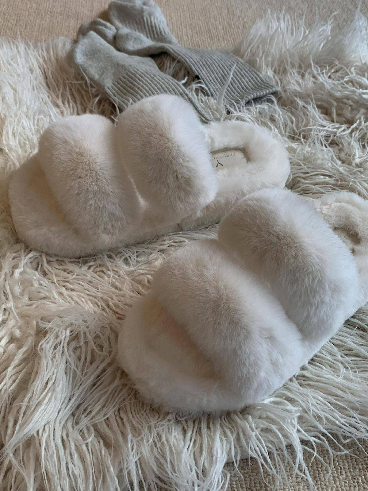 Fur Chunky Slippers