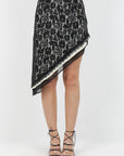 Leila Lace Asymmetrical Skirt