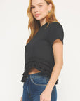 Tatum Ruffle Frill Top