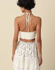 Elara Halter Mini Dress