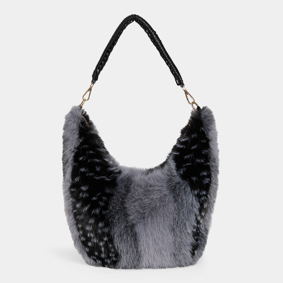 Galyna Faux Fur Hobo
