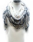 Large Bandana Print Scarf - sanitystyle