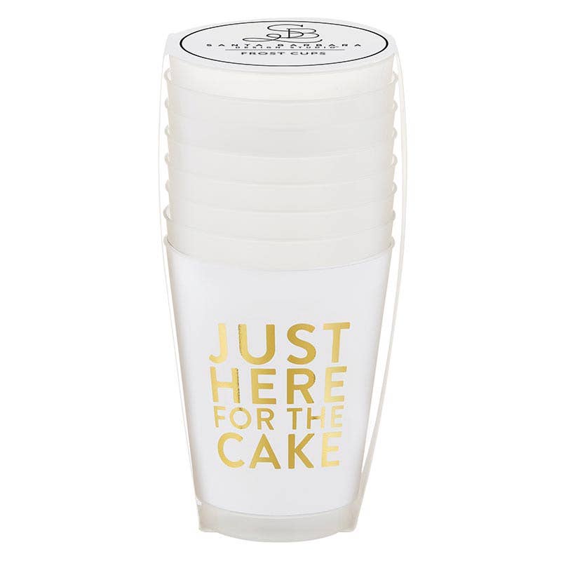 Gold Foil Frost Cup - Here for the Cake