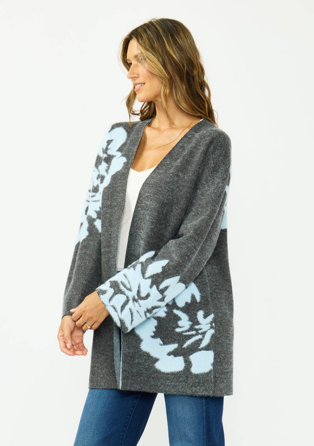 Ophelia Open Front Cardigan