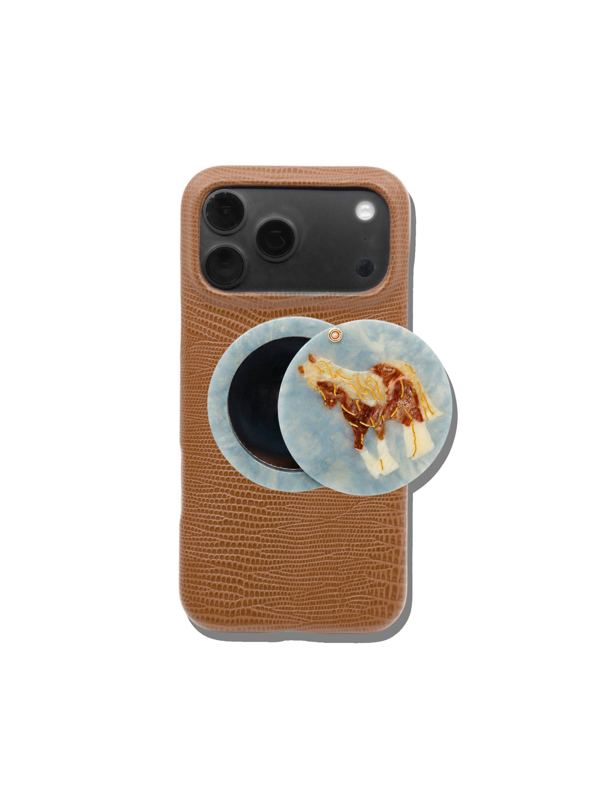 Hand-painted Horse Magsafe Phone Mirror