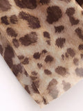 Vivian Leopard Print Slip Dress