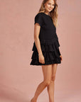 Florence Ruffle Frill Mini Dress